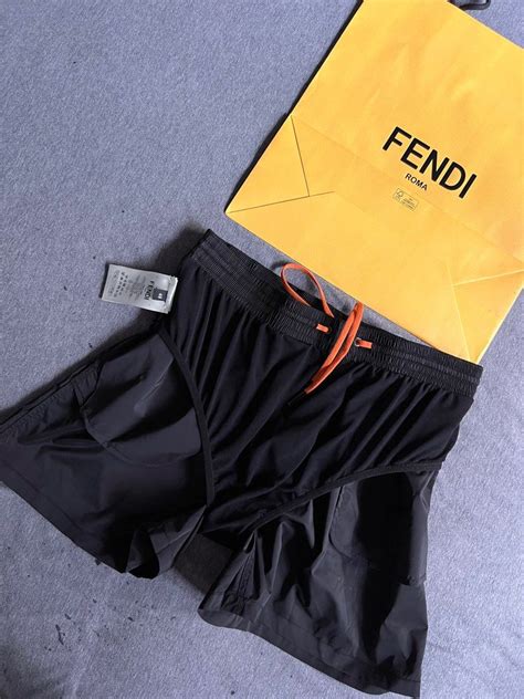 fendi men's shorts water reactive|Fendi swimwear for men.